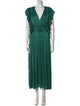 Ulla Johnson V-Neck Midi Length Dress
