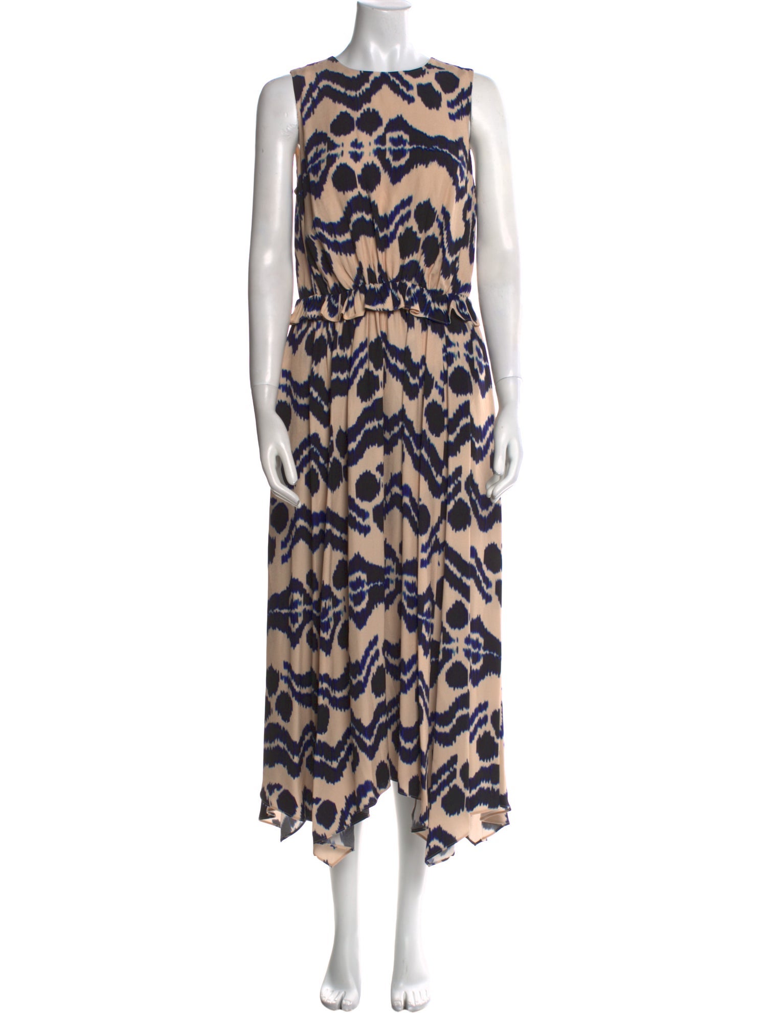 Ulla Johnson Animal Print Long Dress