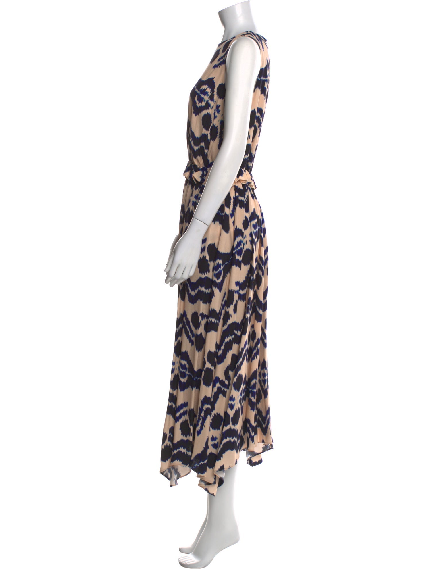 Ulla Johnson Animal Print Long Dress
