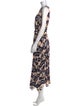 Ulla Johnson Animal Print Long Dress
