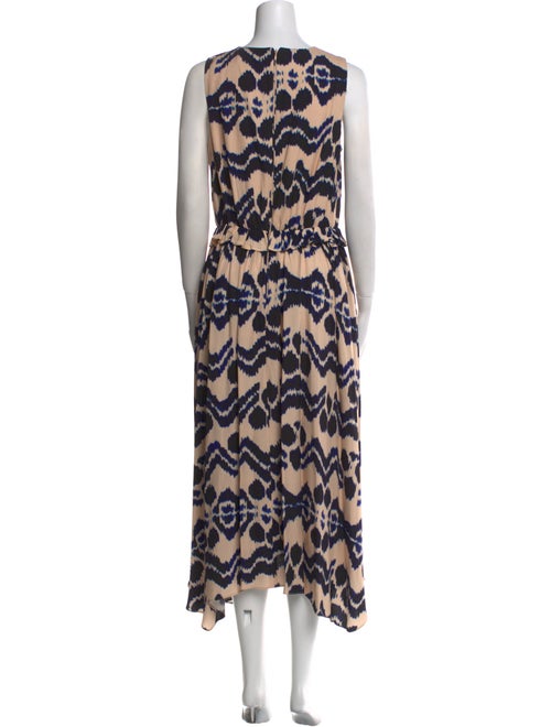 Ulla Johnson Animal Print Long Dress