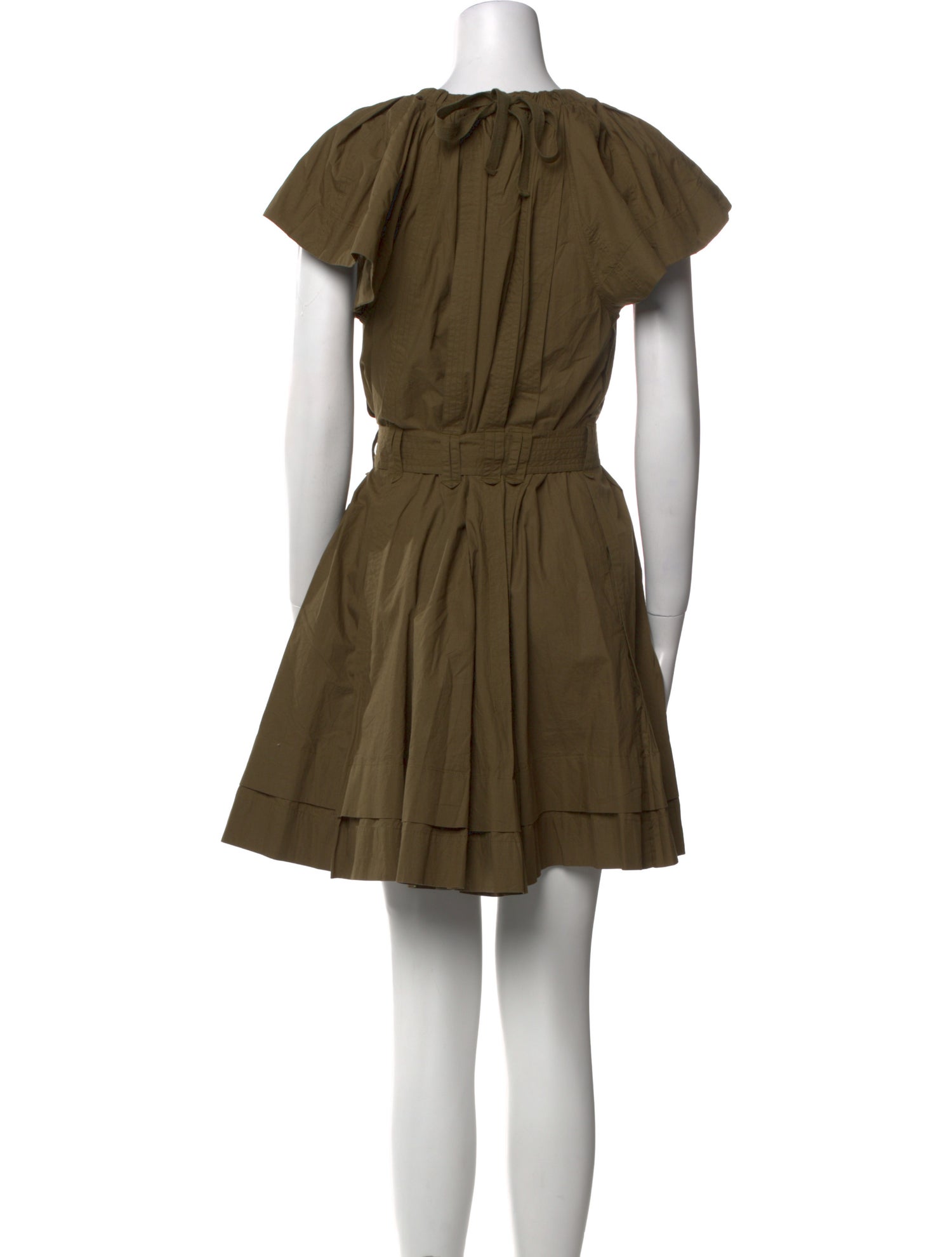 Ulla Johnson Crew Neck Mini Dress