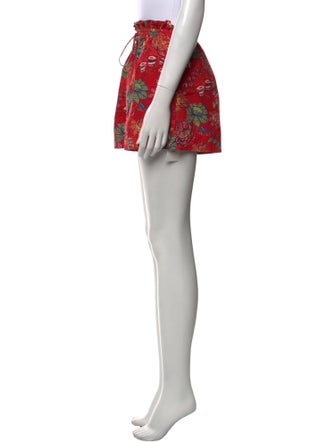 Ulla Johnson Printed Mini Shorts