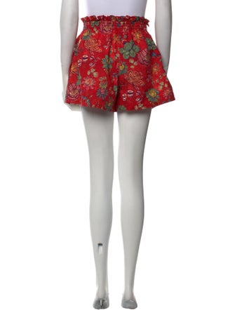 Ulla Johnson Printed Mini Shorts