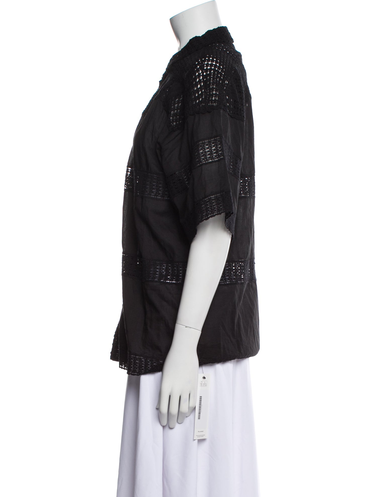 Ulla Johnson Short Sleeve Blouse