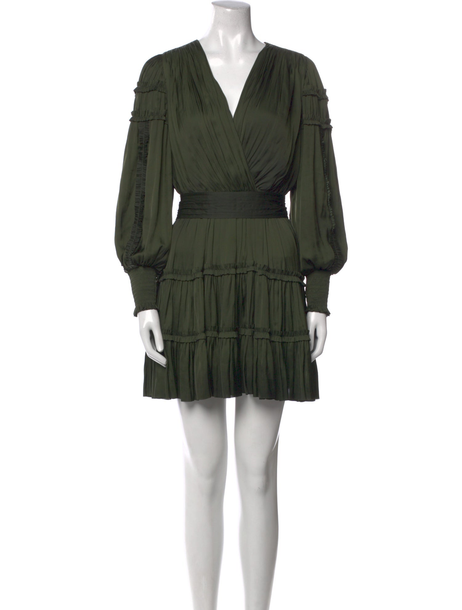 Ulla Johnson V-Neck Mini Dress