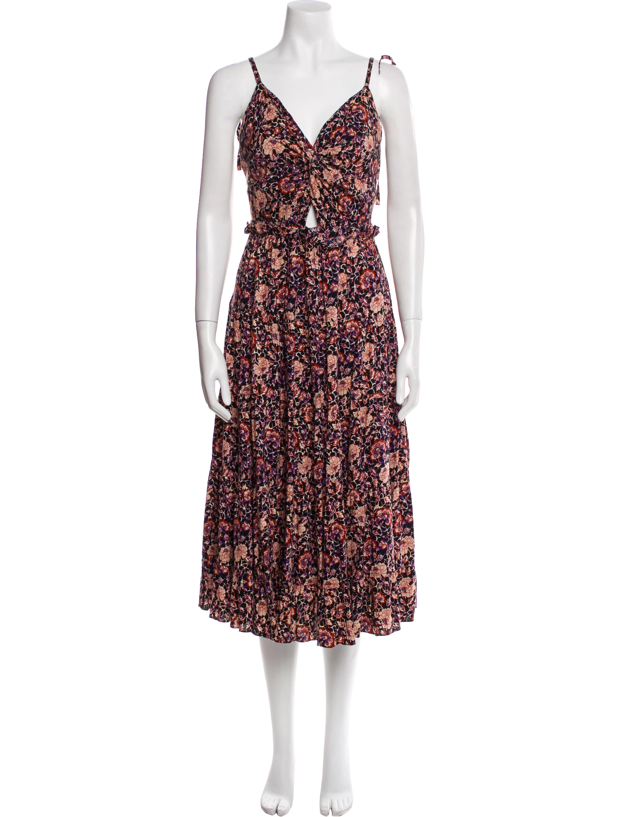 Ulla Johnson Floral Print Long Dress