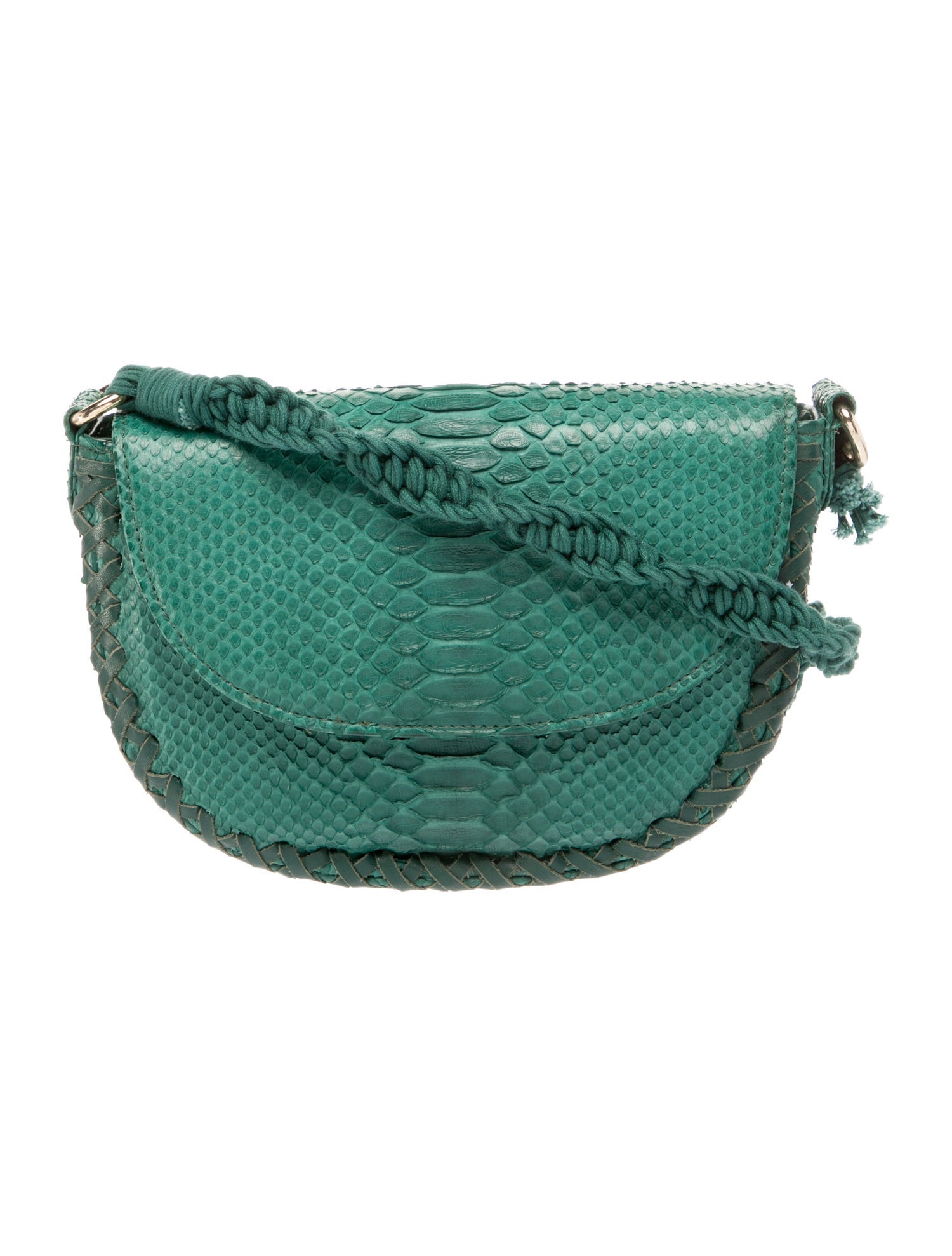 Ulla Johnson Snakeskin Crossbody Bag