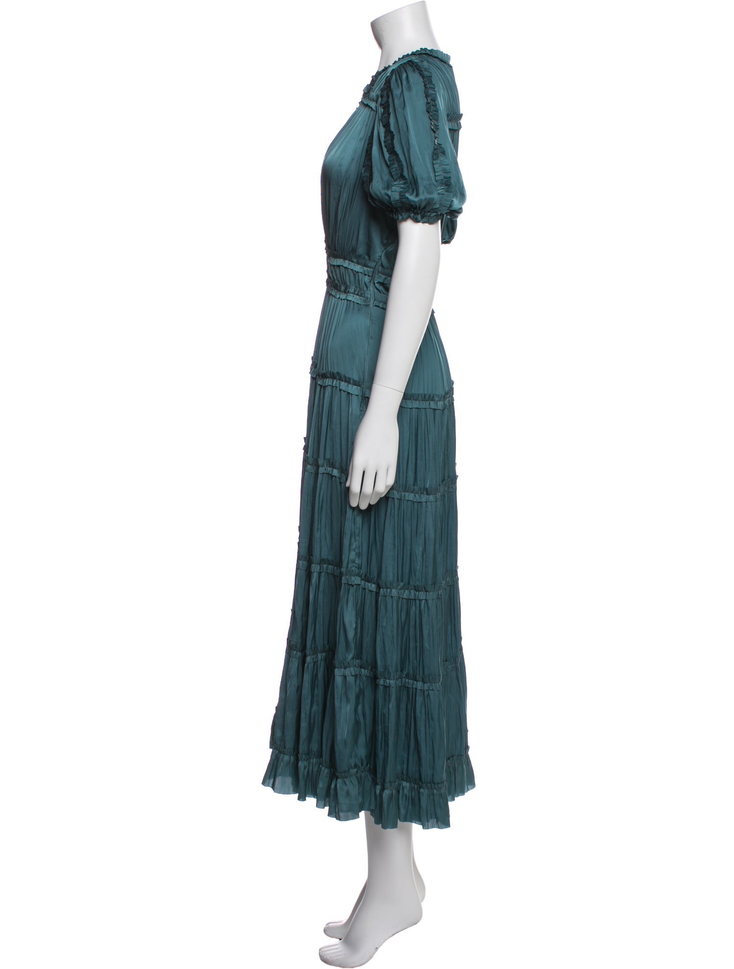 Ulla Johnson V-Neck Long Dress