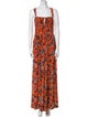 Ulla Johnson Silk Printed Jumpsuit