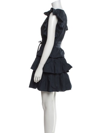 Ulla Johnson V-Neck Mini Dress