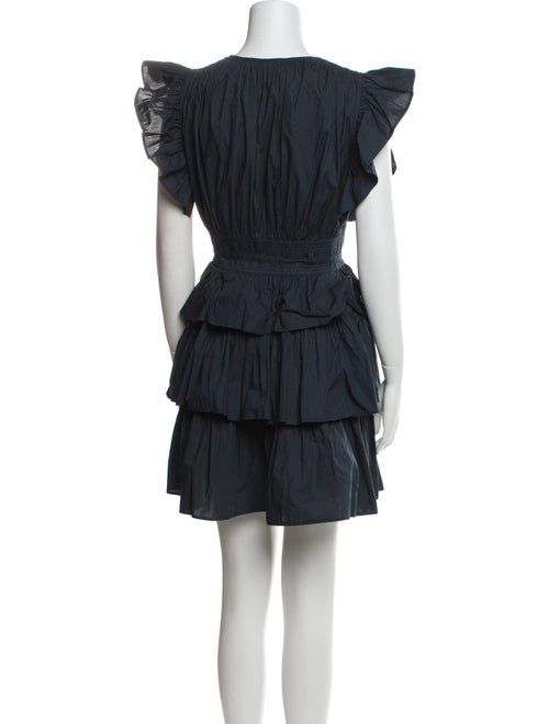 Ulla Johnson V-Neck Mini Dress