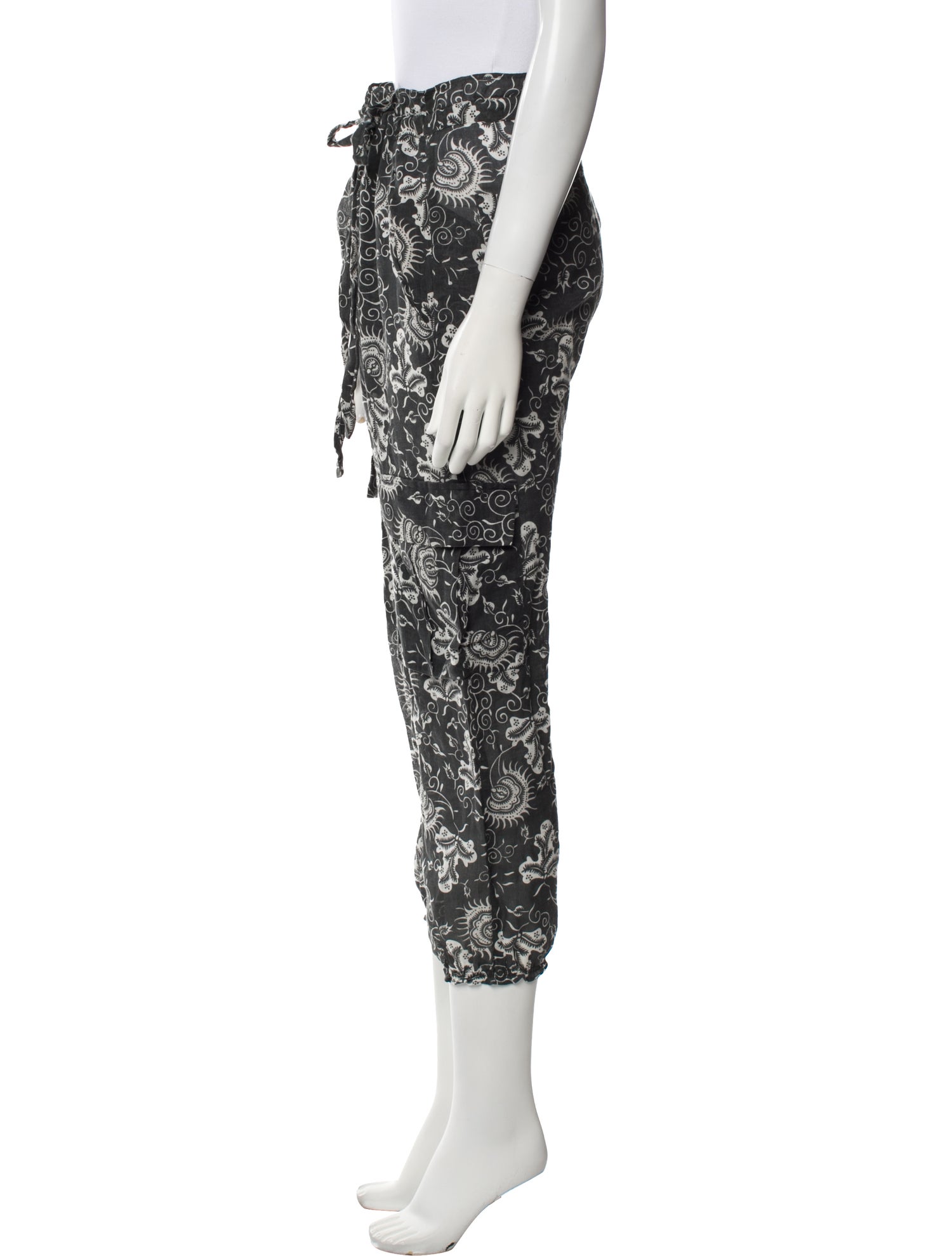 Ulla Johnson Printed Straight Leg Pants