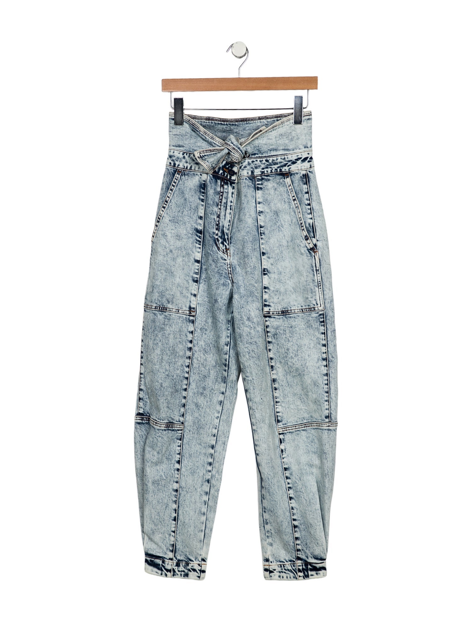 Ulla Johnson High-Rise Straight Leg Jeans