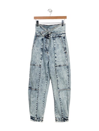 Ulla Johnson High-Rise Straight Leg Jeans