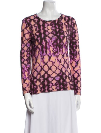Ulla Johnson Printed Scoop Neck Blouse