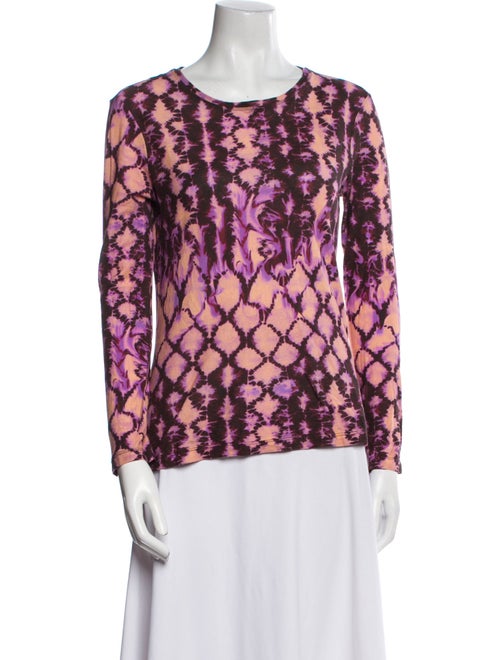 Ulla Johnson Printed Scoop Neck Blouse