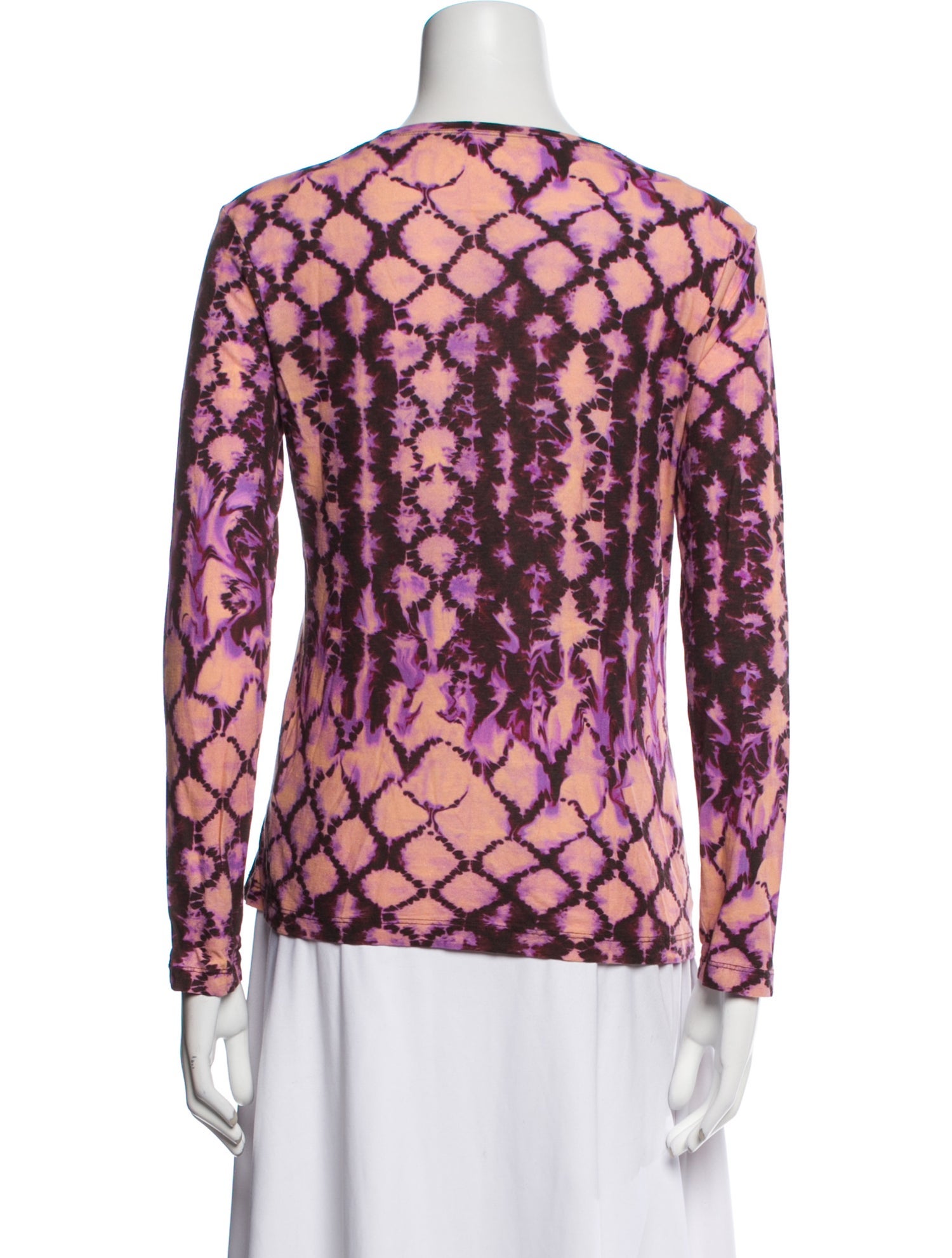 Ulla Johnson Printed Scoop Neck Blouse