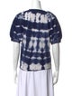 Ulla Johnson Tie-Dye Print Crew Neck T-Shirt