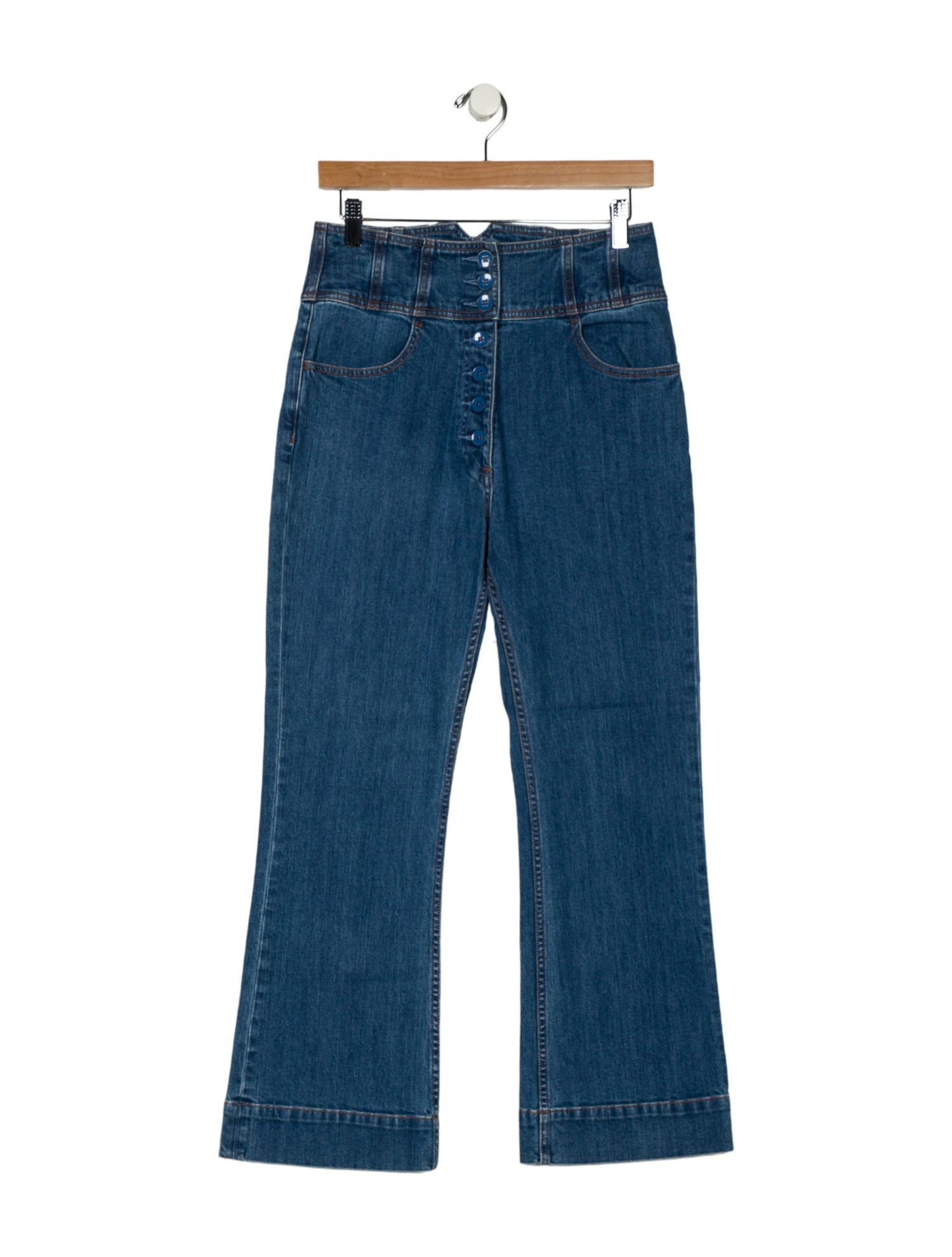 Ulla Johnson High-Rise Wide Leg Jeans