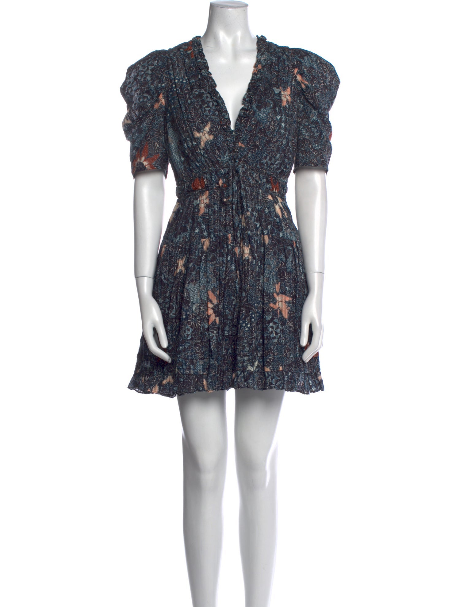 Ulla Johnson Floral Print Mini Dress