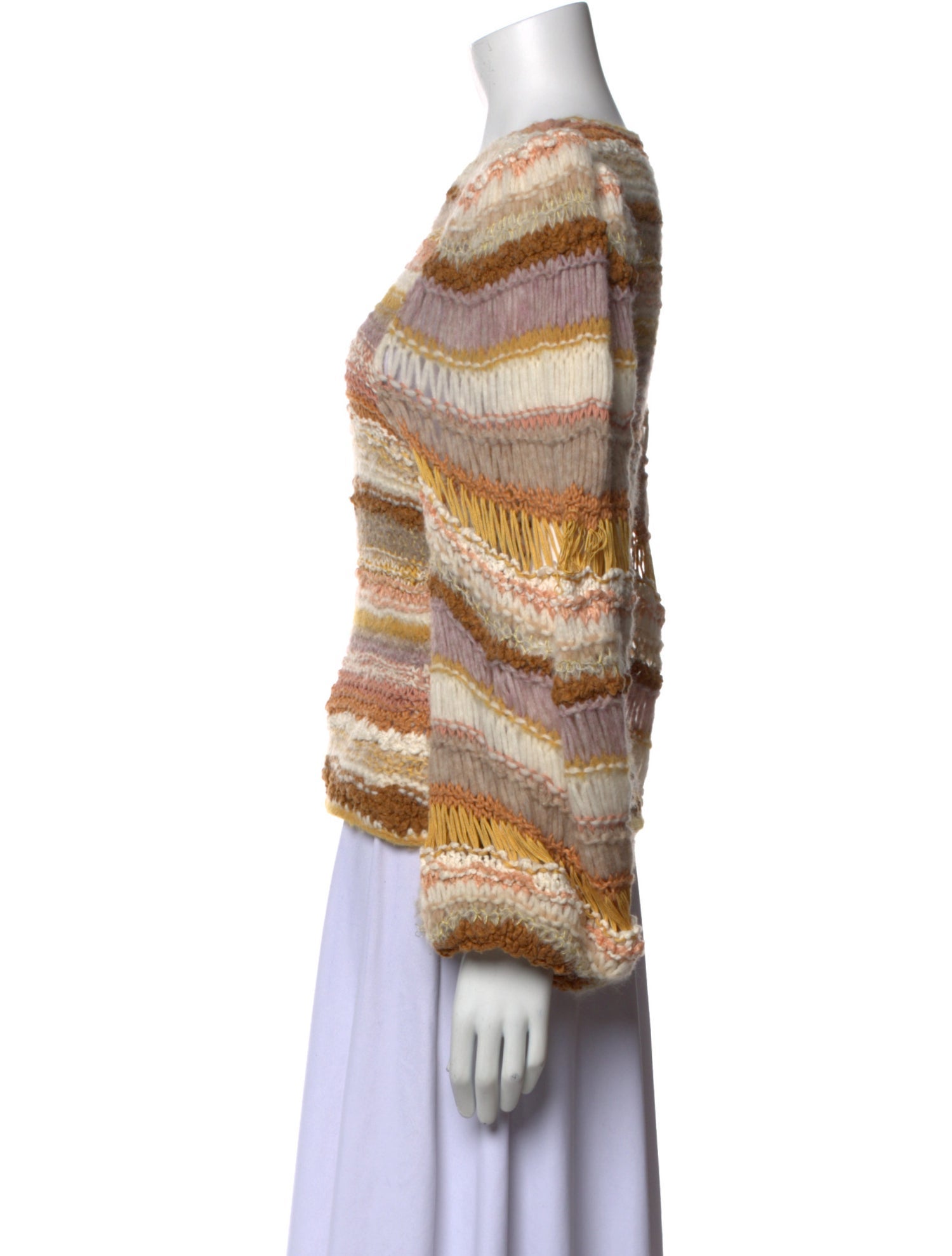 Ulla Johnson Striped Crew Neck Sweater