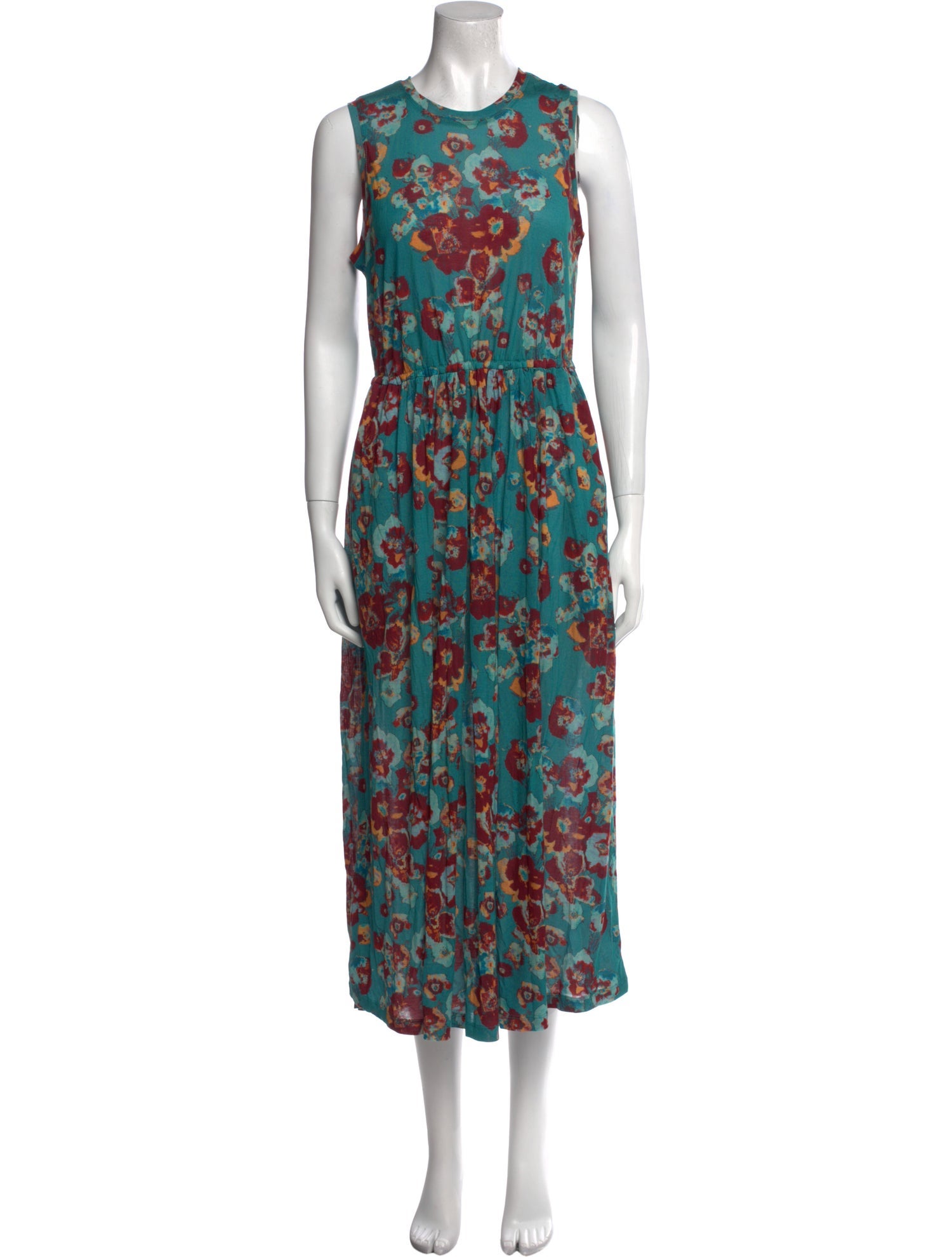 Ulla Johnson Floral Print Midi Length Dress w/ Tags