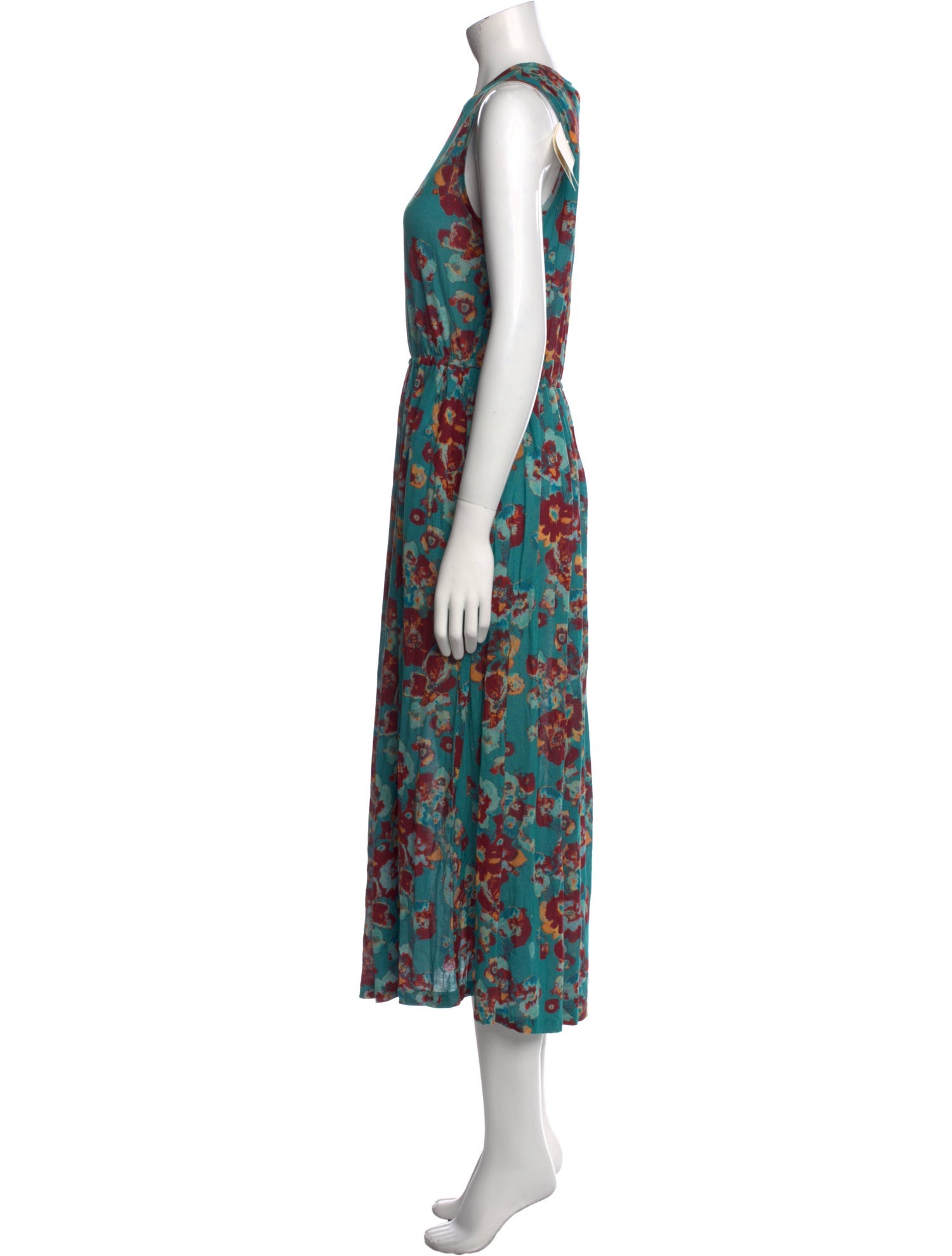 Ulla Johnson Floral Print Midi Length Dress w/ Tags