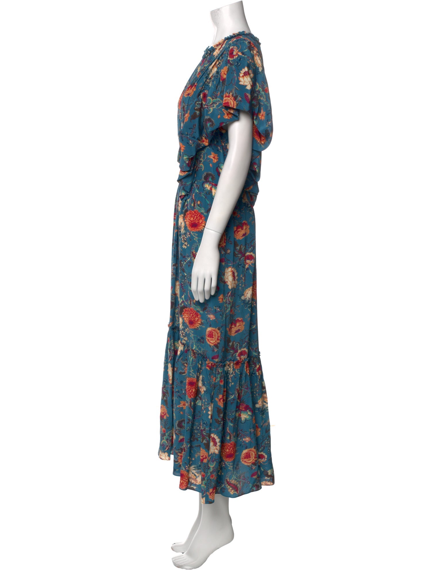 Ulla Johnson Silk Long Dress w/ Tags