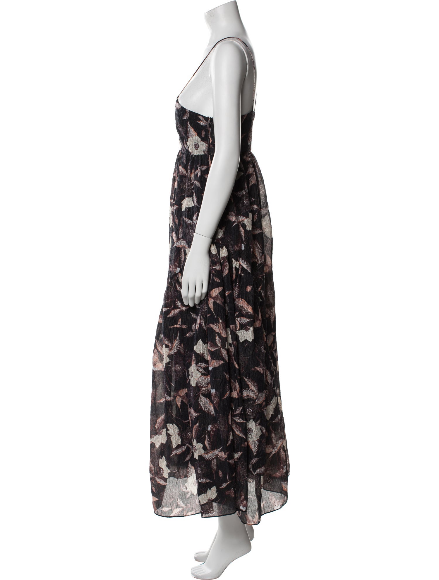 Ulla Johnson Floral Print Long Dress