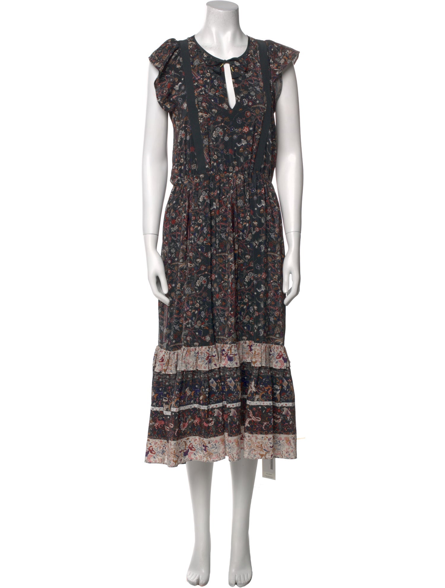 Ulla Johnson Silk Midi Length Dress