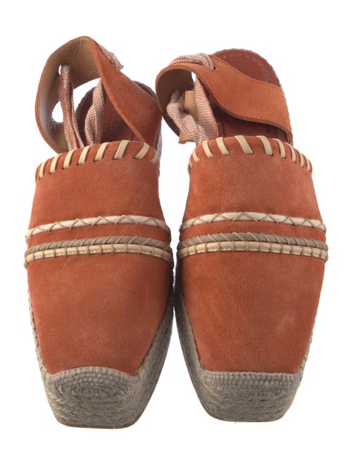 Ulla Johnson Suede Colorblock Pattern Slingback Flats