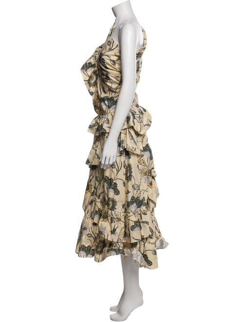 Ulla Johnson Floral Print Long Dress
