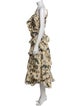 Ulla Johnson Floral Print Long Dress
