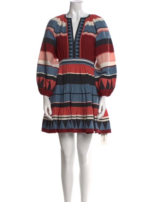 Ulla Johnson Striped Mini Dress