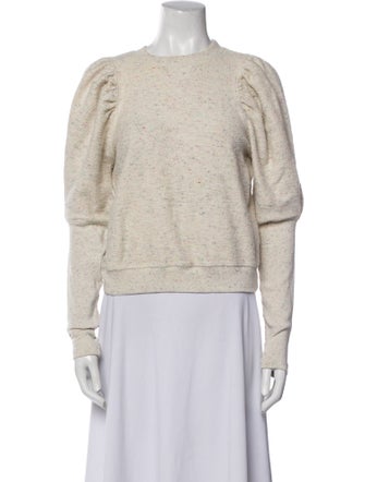 Ulla Johnson Crew Neck Long Sleeve Sweatshirt