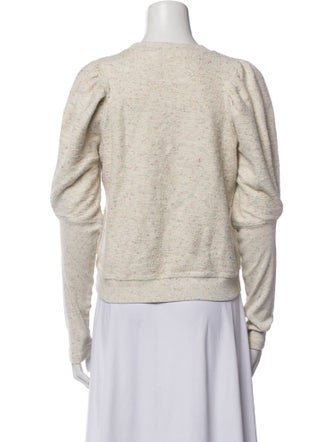 Ulla Johnson Crew Neck Long Sleeve Sweatshirt