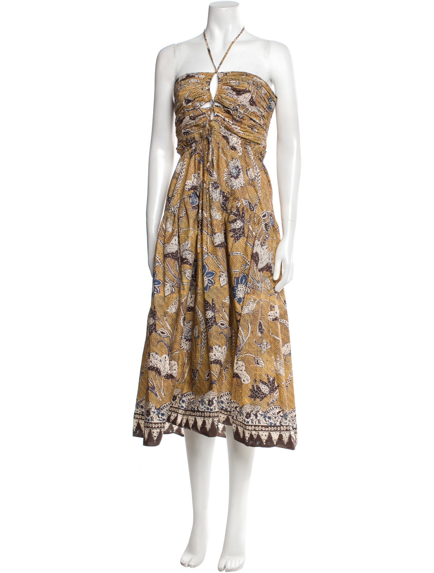 Ulla Johnson Printed Midi Length Dress