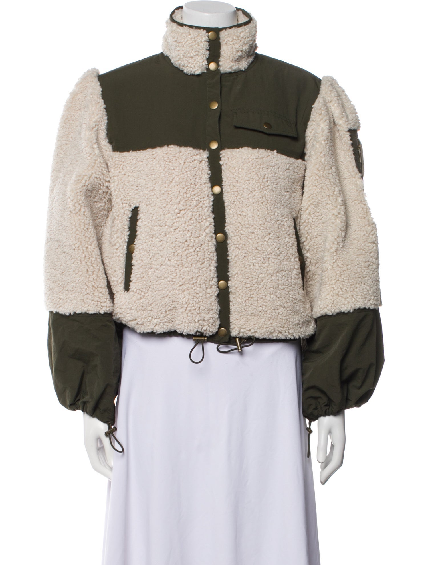 Ulla Johnson Printed Faux Fur Jacket w/ Tags