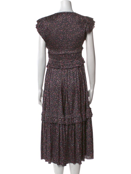 Ulla Johnson Floral Print Long Dress