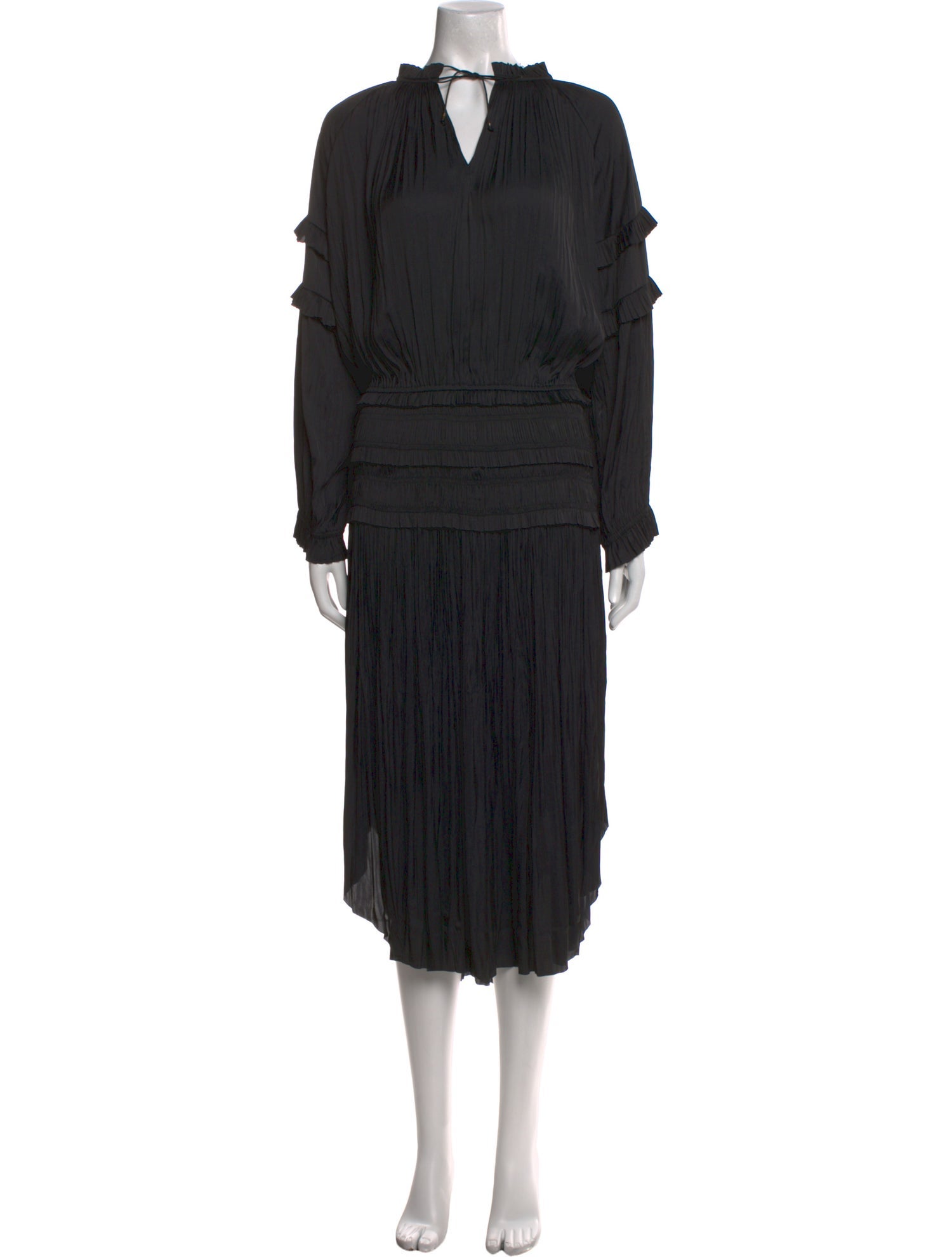 Ulla Johnson Mock Neck Long Dress