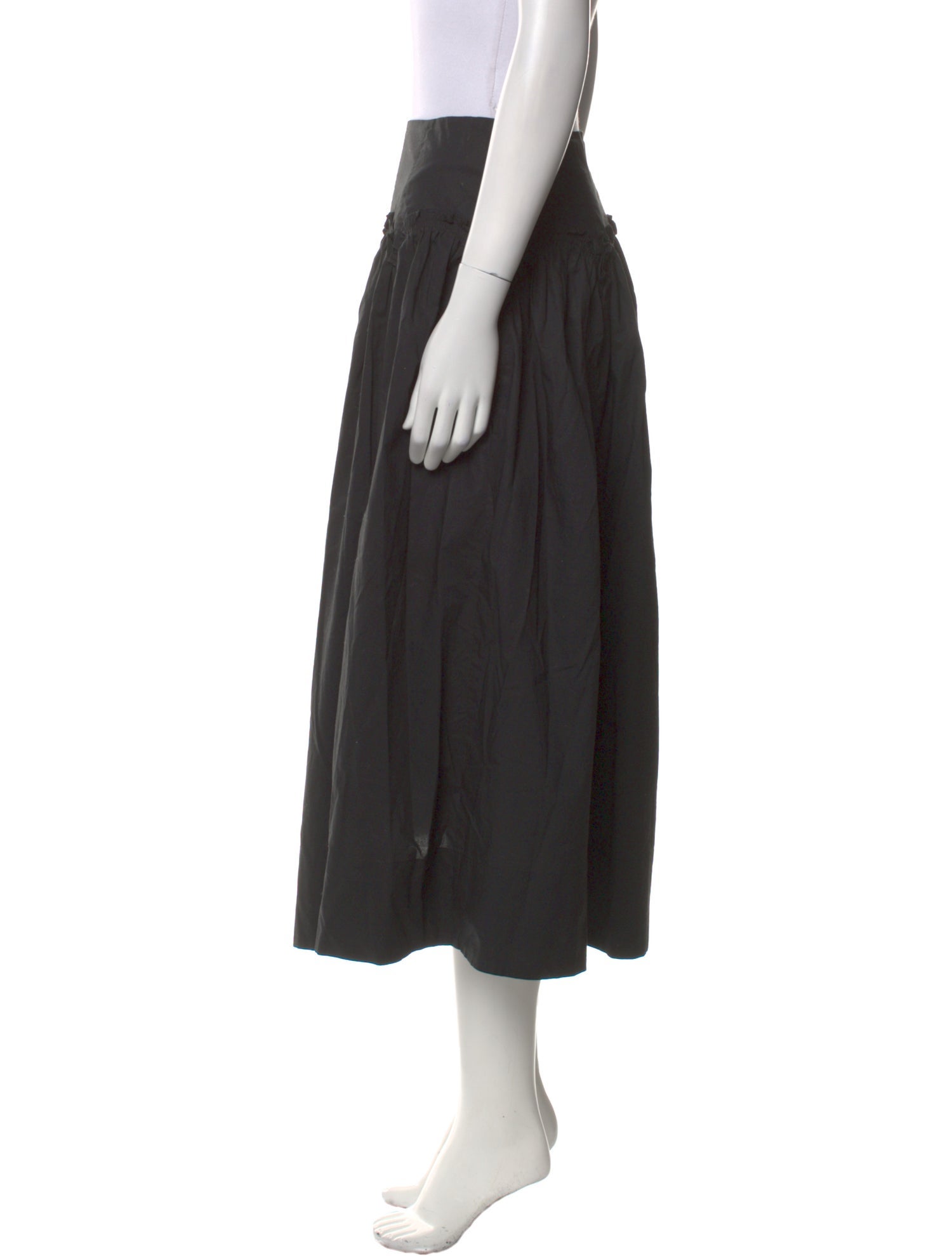 Ulla Johnson Ruffle Embellishment Midi Length Skirt