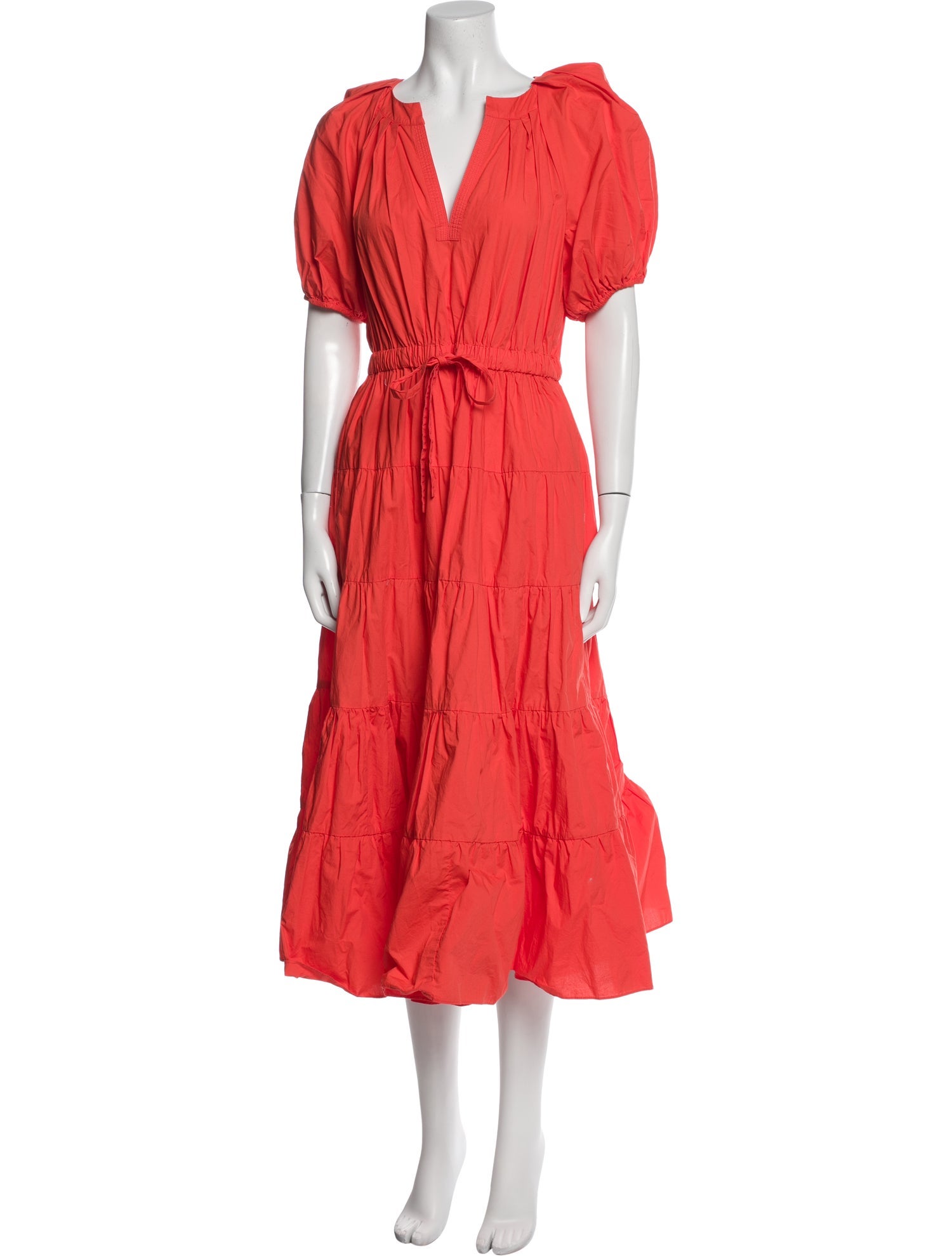 Ulla Johnson V-Neck Long Dress