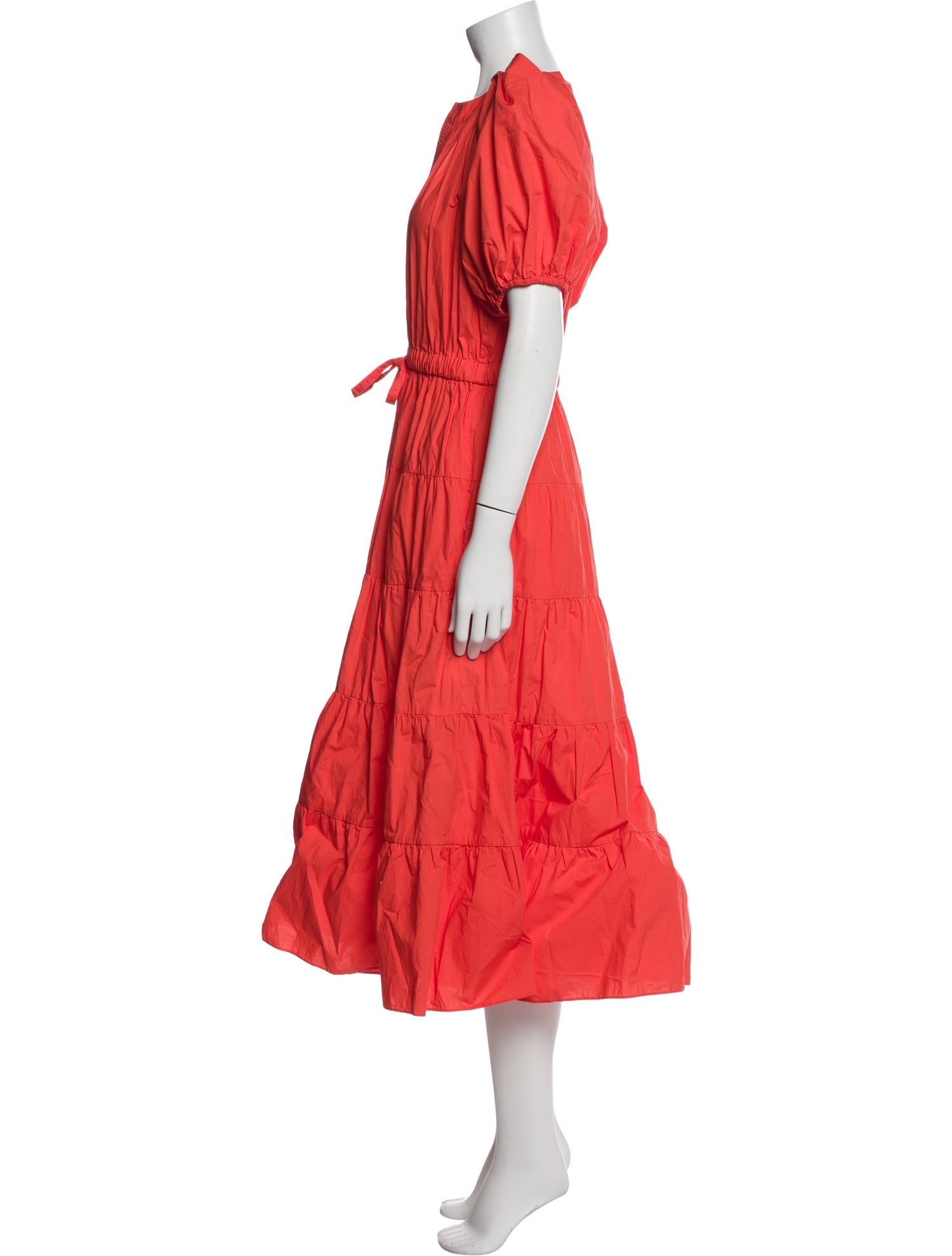 Ulla Johnson V-Neck Long Dress