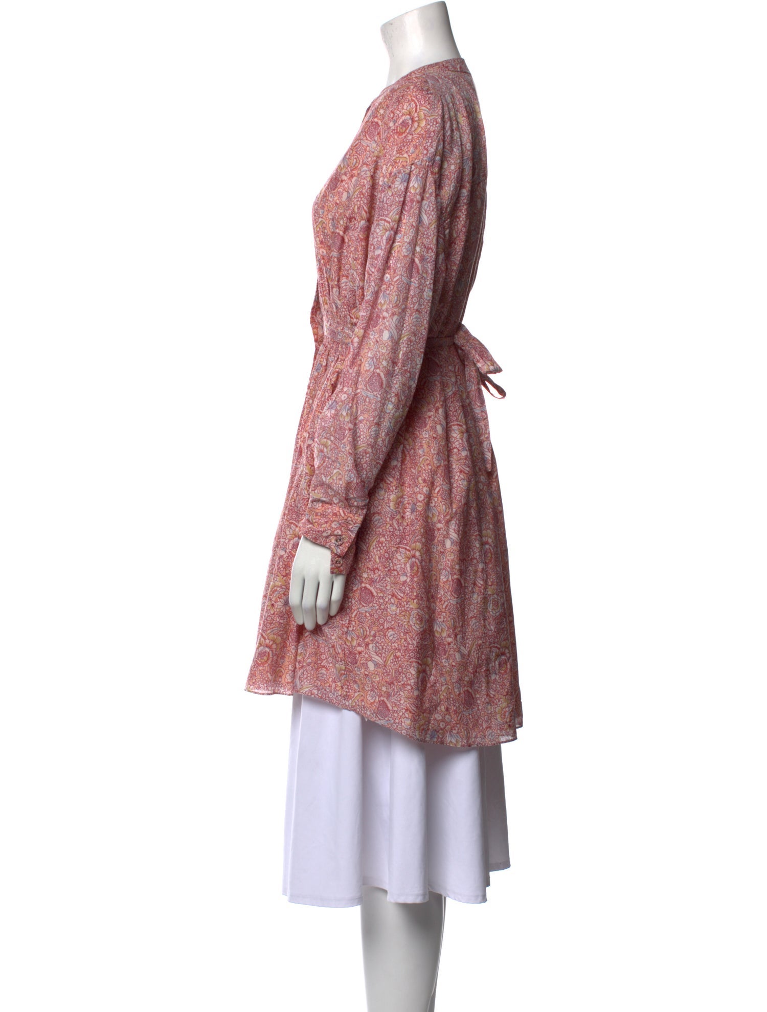 Ulla Johnson Printed Mock Neck Tunic