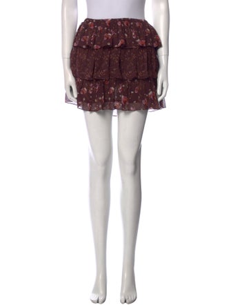 Ulla Johnson Silk Mini Skirt