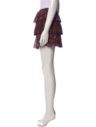 Ulla Johnson Silk Mini Skirt