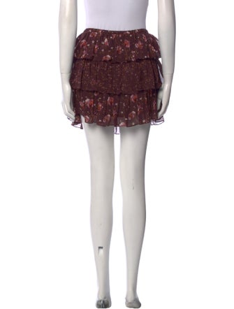 Ulla Johnson Silk Mini Skirt
