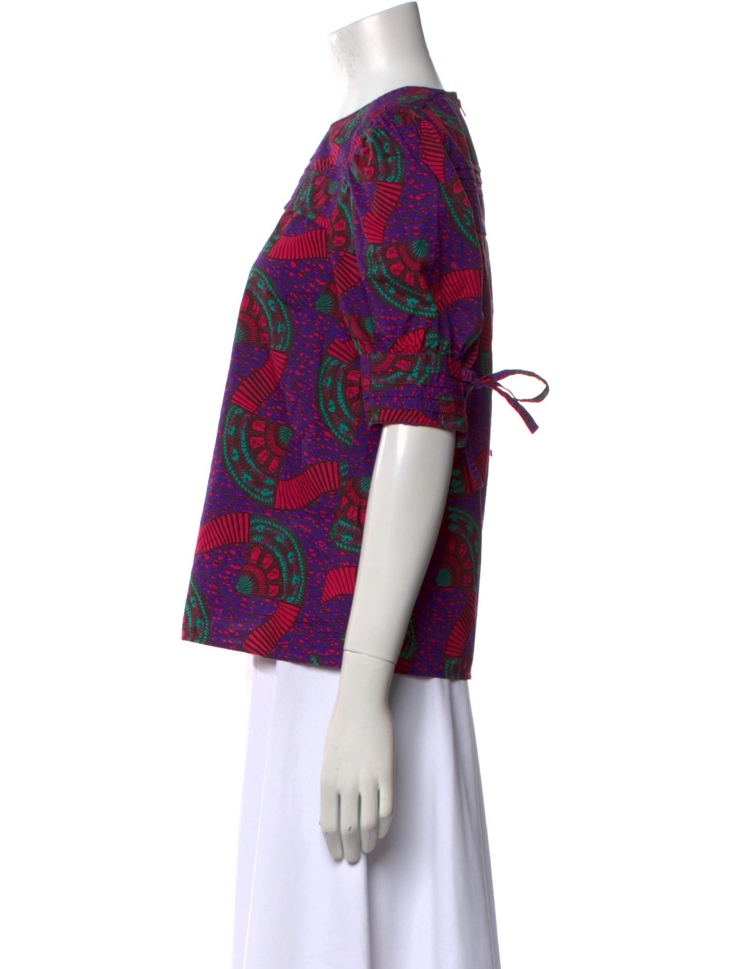 Ulla Johnson Printed Crew Neck T-Shirt