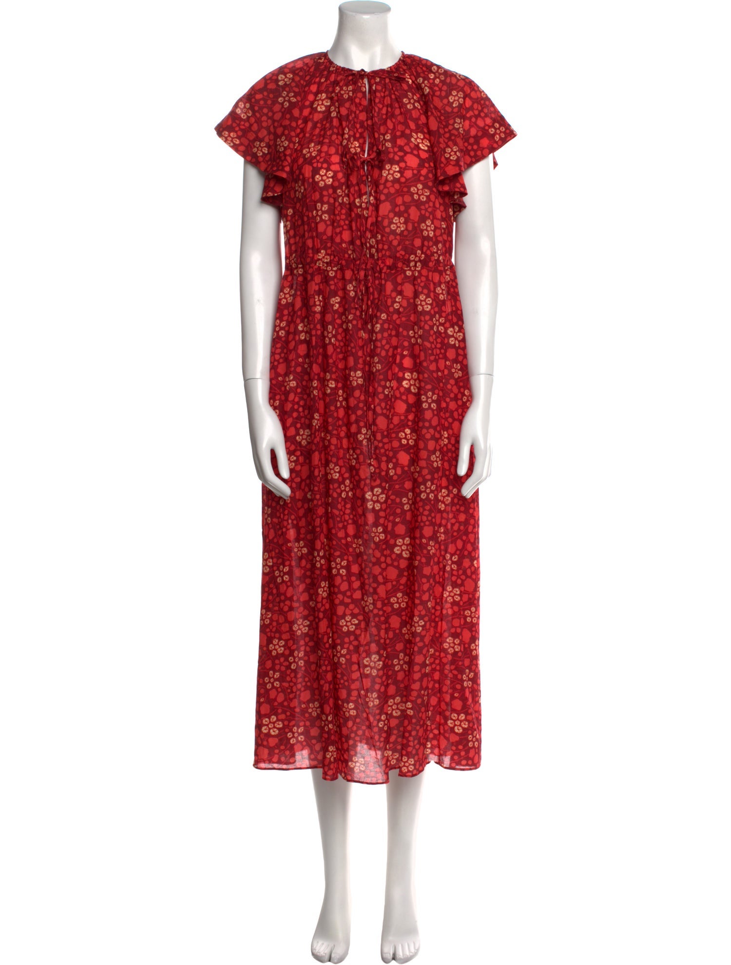 Ulla Johnson Floral Print Long Dress w/ Tags